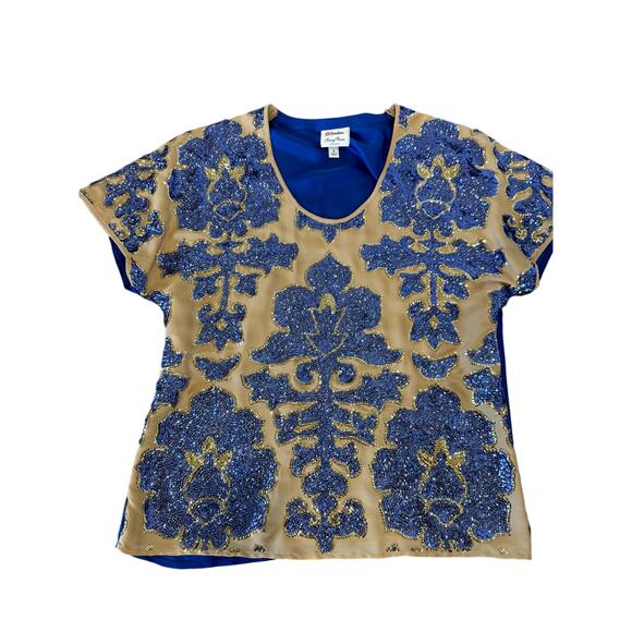 Tracy Reese for Neiman Marcus + Target Sequin Top, Size Small - Picture 2 of 4